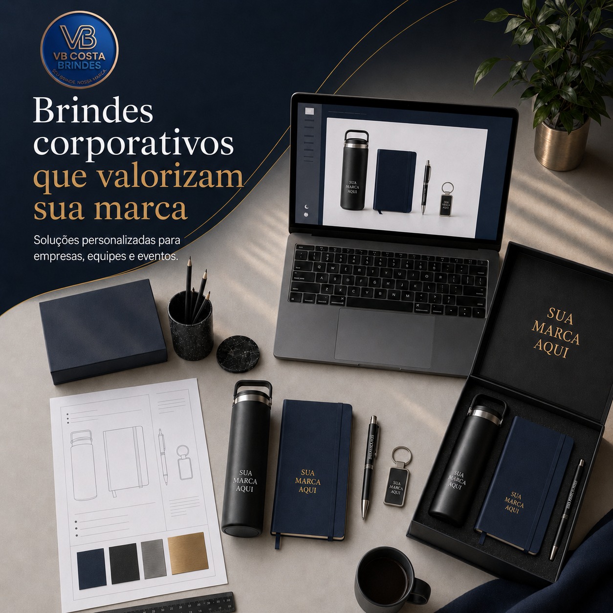 Brindes Executivos Premium - VB Costa Brindes