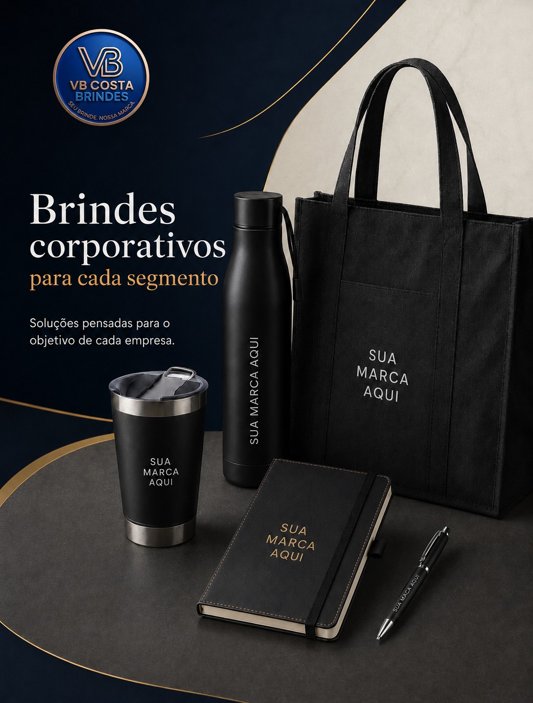 Brindes Corporativos de Alto Impacto - VB Costa Brindes