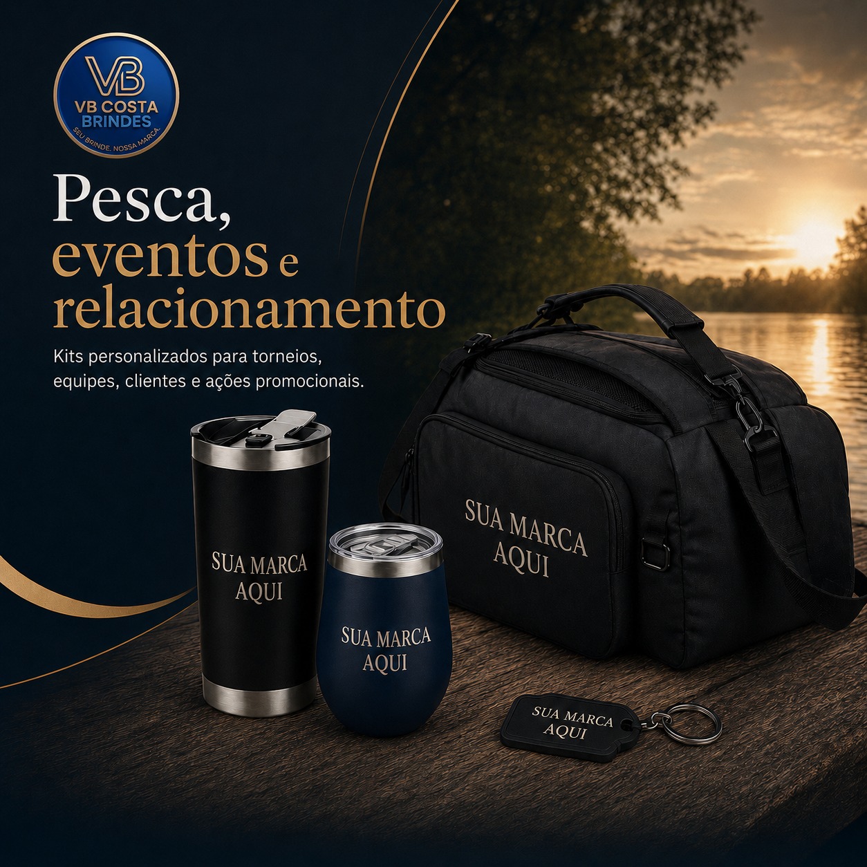 Kits Premium Náutica e Lazer - VB Costa Brindes